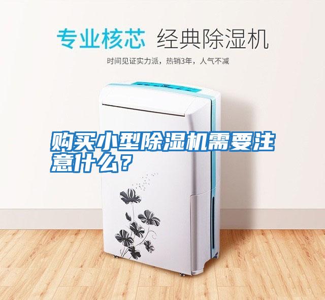 購買小型除濕機需要注意什么?