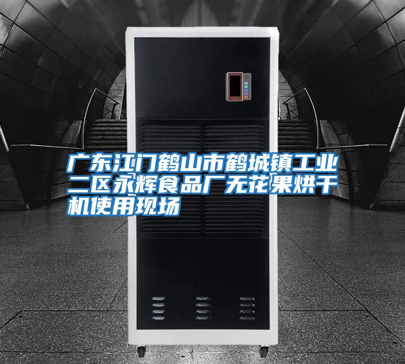廣東江門鶴山市鶴城鎮工業二區永輝食品廠無花果烘干機使用現場