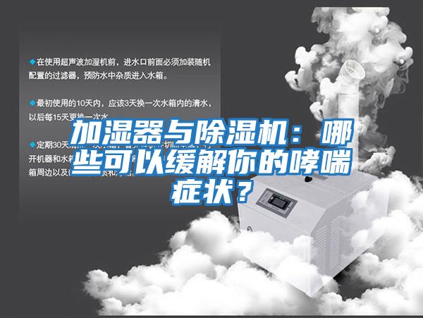 加濕器與除濕機：哪些可以緩解你的哮喘癥狀？