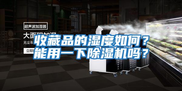 收藏品的濕度如何？能用一下除濕機嗎？