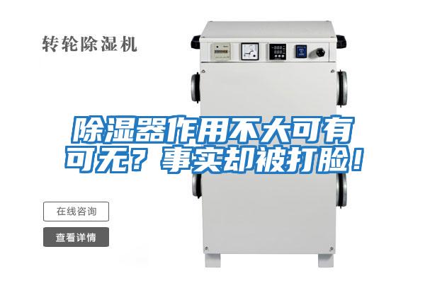除濕器作用不大可有可無?事實卻被打臉!