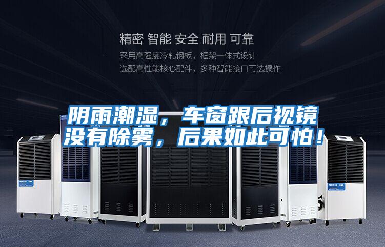 陰雨潮濕，車窗跟后視鏡沒有除霧，后果如此可怕！