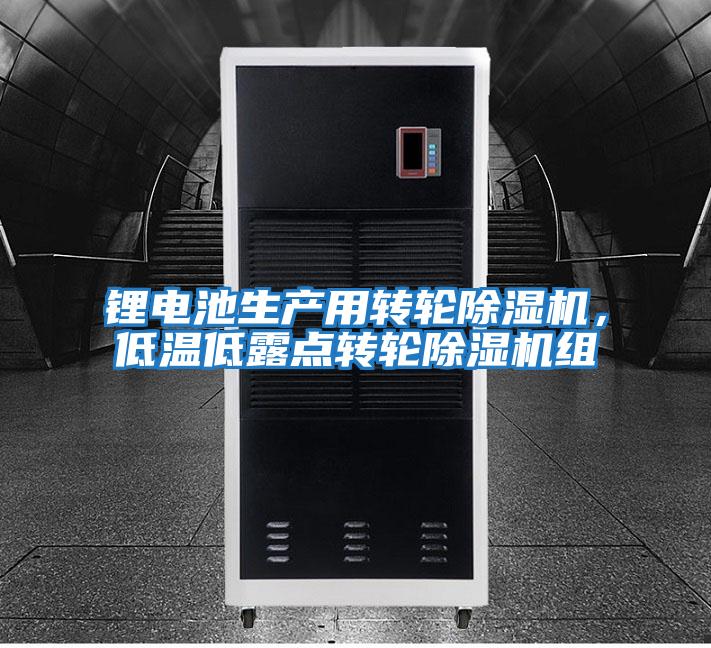鋰電池生產用轉輪除濕機,低溫低露點轉輪除濕機組
