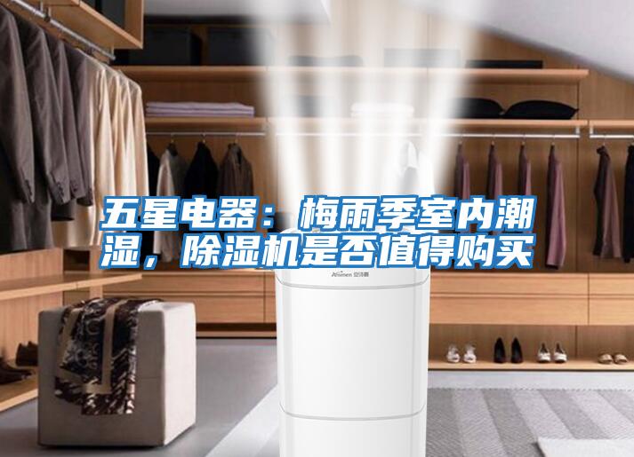 五星電器：梅雨季室內(nèi)潮濕，除濕機是否值得購買