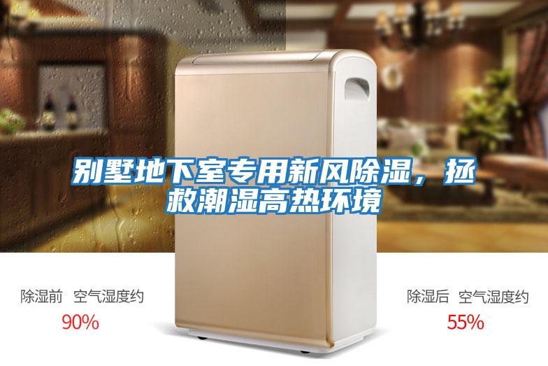 別墅地下室專用新風除濕，拯救潮濕高熱環境