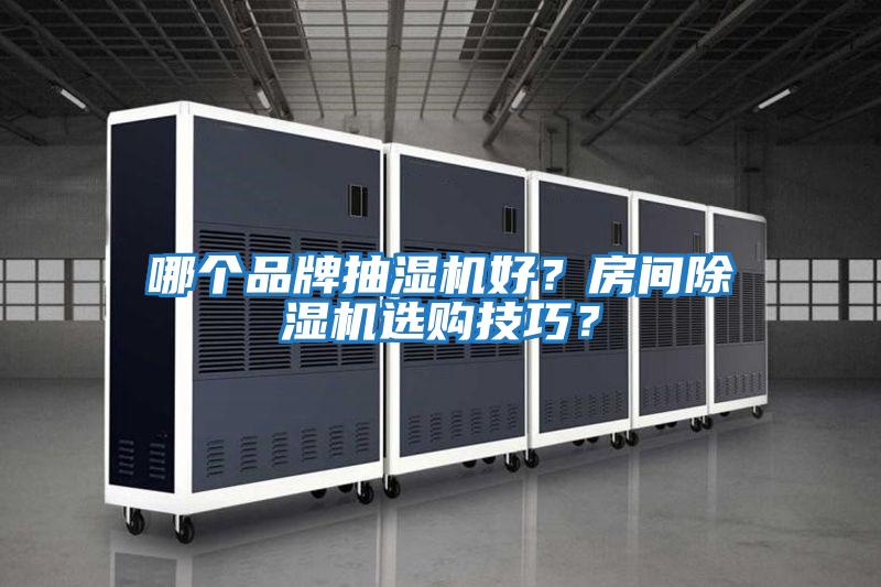 哪個品牌抽濕機好?房間除濕機選購技巧?