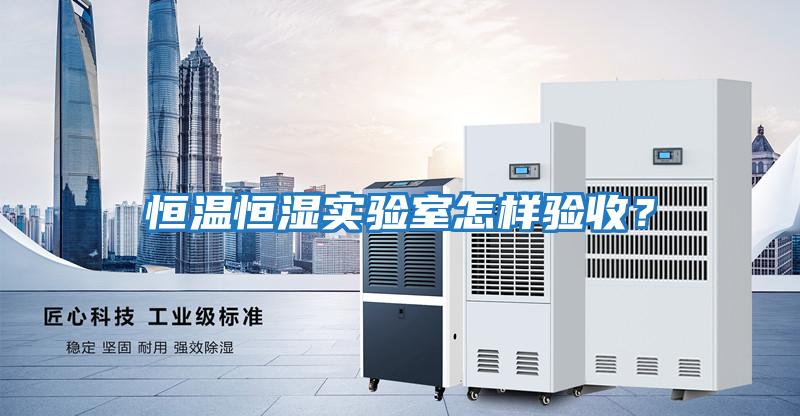 恒溫恒濕實驗室怎樣驗收?