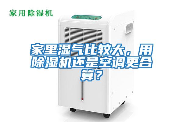 家里濕氣比較大，用除濕機還是空調更合算？