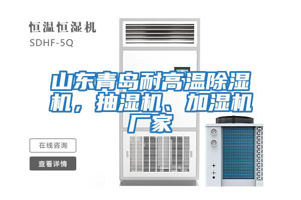 山東青島耐高溫除濕機，抽濕機、加濕機廠家