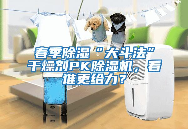 春季除濕“大斗法”干燥劑PK除濕機，看誰更給力？