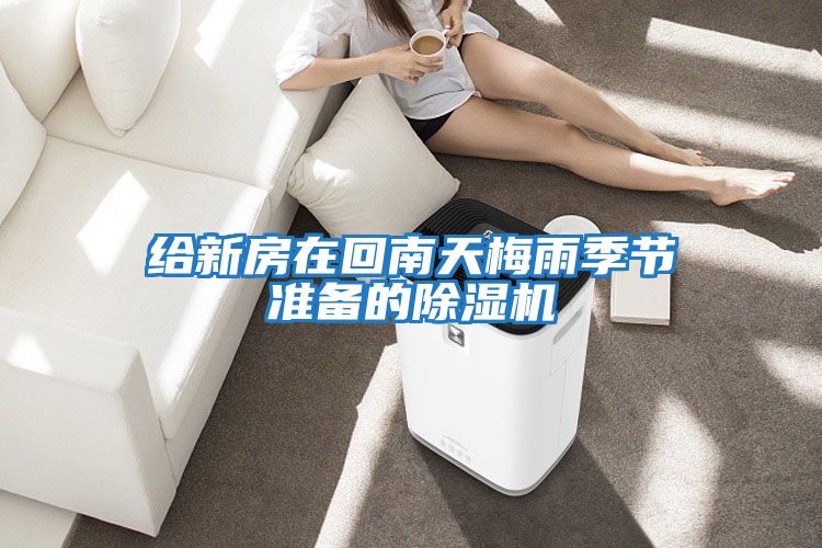 給新房在回南天梅雨季節準備的除濕機