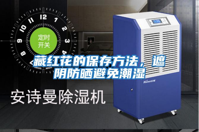 藏紅花的保存方法，遮陰防曬避免潮濕