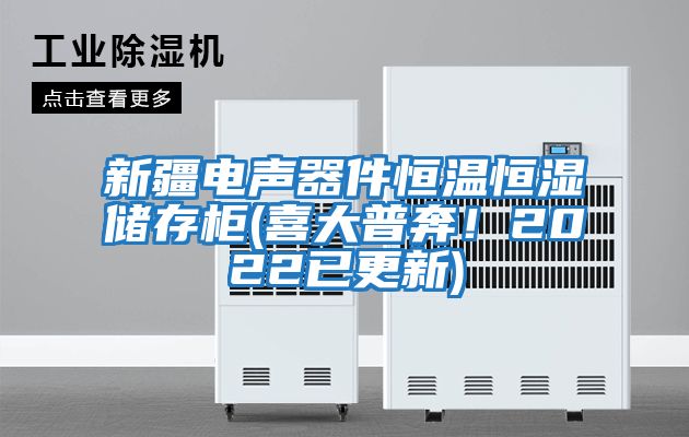 新疆電聲器件恒溫恒濕儲存柜(喜大普奔！2022已更新)