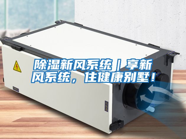 除濕新風系統(tǒng)｜享新風系統(tǒng)，住健康別墅！