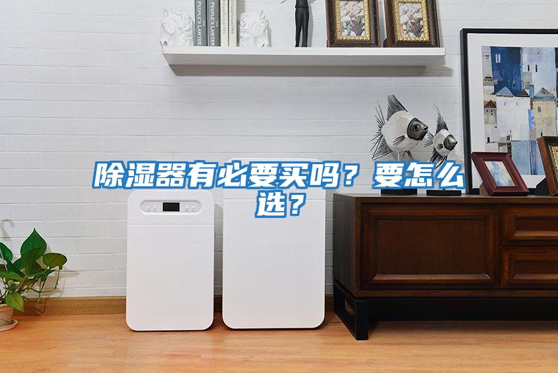 除濕器有必要買嗎？要怎么選？