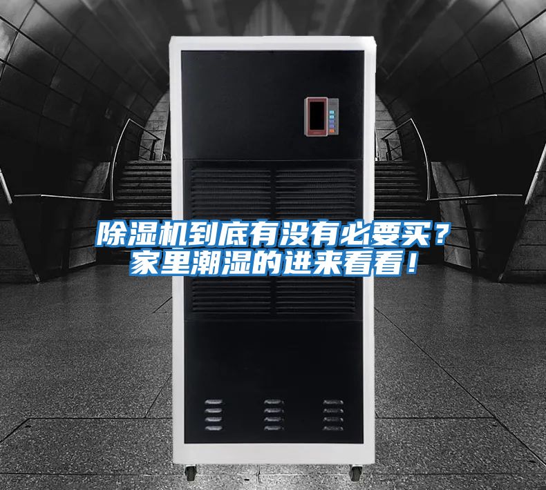 除濕機到底有沒有必要買？家里潮濕的進來看看！
