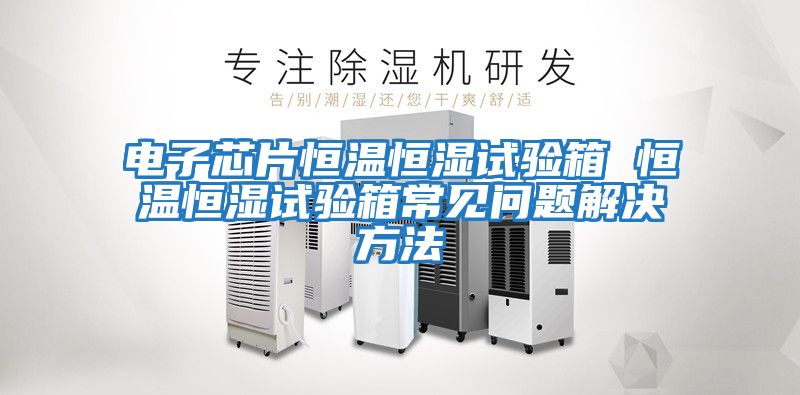 電子芯片恒溫恒濕試驗(yàn)箱 恒溫恒濕試驗(yàn)箱常見(jiàn)問(wèn)題解決方法