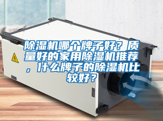 除濕機(jī)哪個牌子好？質(zhì)量好的家用除濕機(jī)推薦，什么牌子的除濕機(jī)比較好？